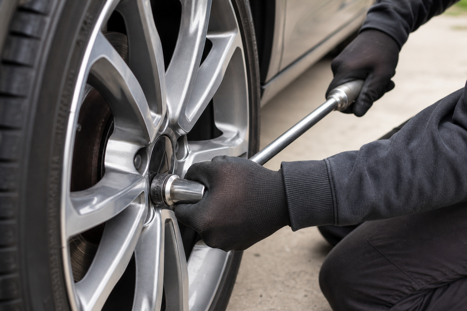 Locking Wheel Nut Removal