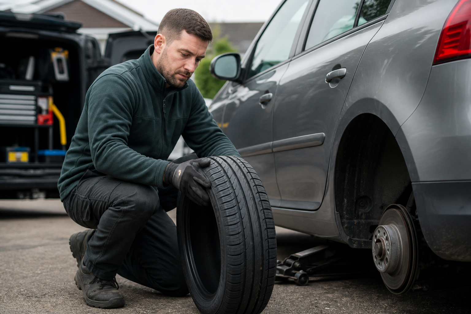 Emergency Tyre Replacement
